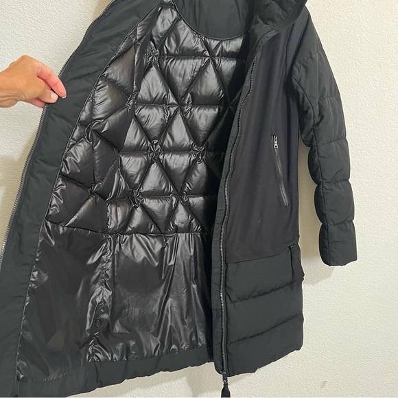 Lululemon Cold As Fluff Black Hooded Parka *Subzero 5 Pocket Size 6 - Picture 9 of 16